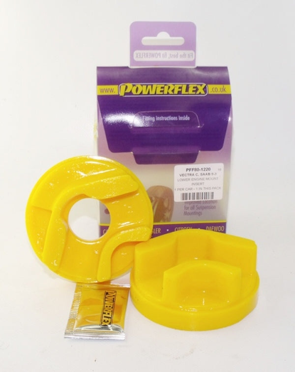 PowerFlex Saab 9-3 (2002+) Lower Engine Mount Insert - Round Center