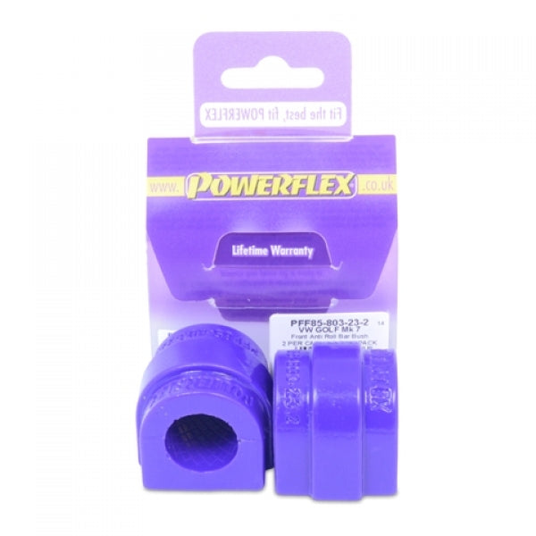 PowerFlex Volkswagen Golf Mk7 Front Sway Bar Bushings - 21.7 mm