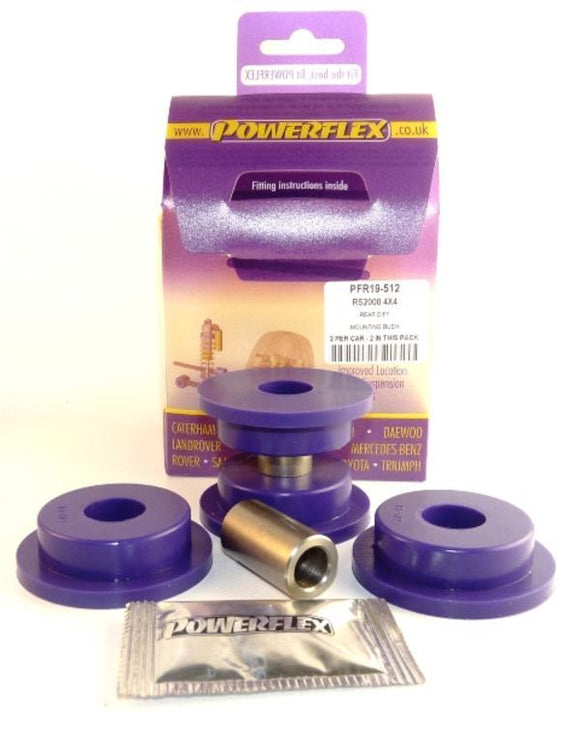 PowerFlex Ford Escort MK5.6 RS2000 4X4 1992-96 Rear Diff Bushing