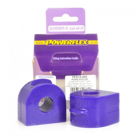 PowerFlex Ford Focus Mk1 Rear Sway Bar Bushing - 18 mm