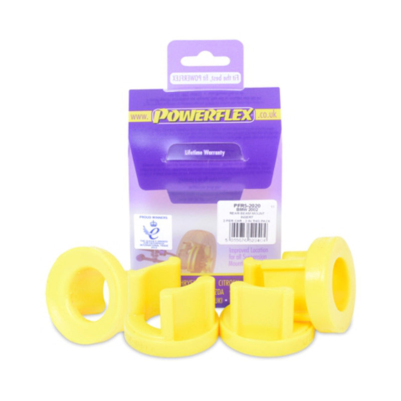 PowerFlex BMW 1502-2002 (1962 - 1977) Rear Beam Mount Bushing Inserts