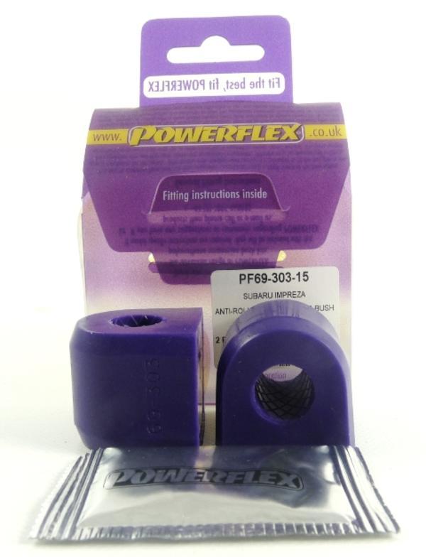 PowerFlex Subaru Impreza Turbo, WRX & Sti, Legacy Rear Sway Bar To Chassis Bushing - 14 mm