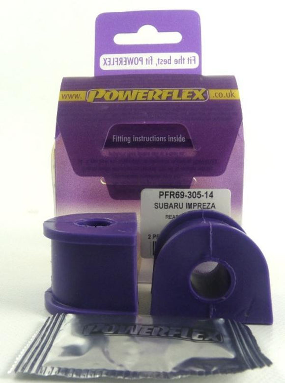 PowerFlex Subaru Legacy / Impreza Turbo, WRX, Sti Rear Sway Bar To Chassis Bushing - 19 mm