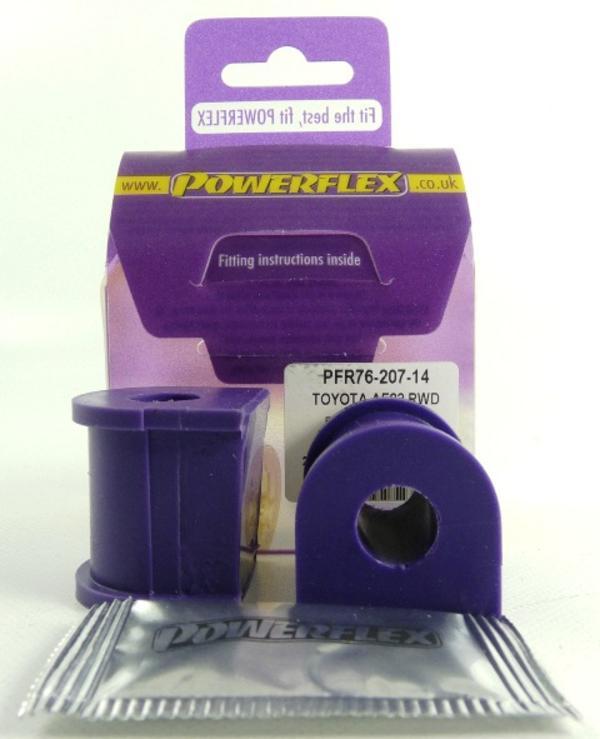 PowerFlex Toyota Corolla AE86 RWD Rear Sway Bar Bushing 14mm