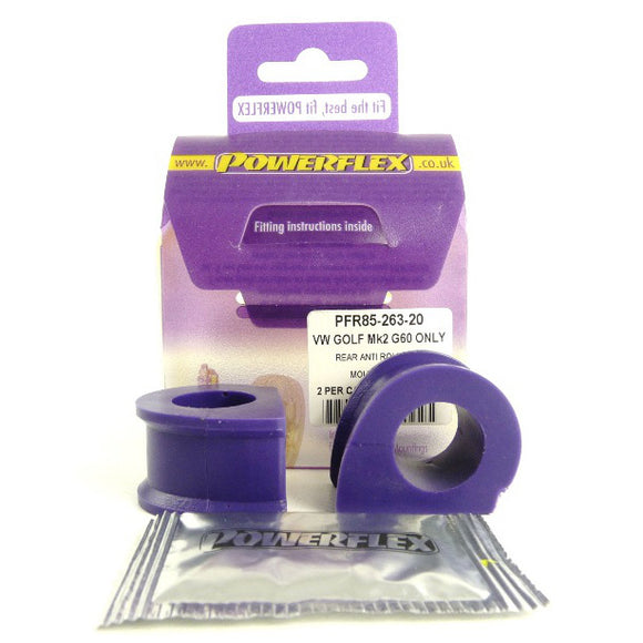 PowerFlex Volkswagen Golf Mk2 4WD (85 - 92) Rear Sway Bar Inner Bushing - 20 mm