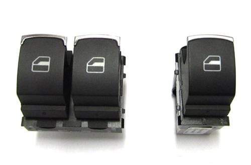 Window Switch Kit W/Chrome Trim (2-Pcs) | Mk5 2-Door