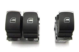 Window Switch Kit W/Chrome Trim (2-Pcs) | Mk5 2-Door