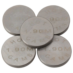 Hot Cams Shim Kits 1.900mm Thickness - 5 Pack
