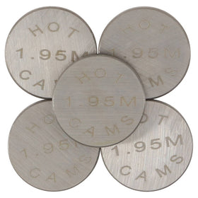Hot Cams Shim Kits 1.950mm Thickness - 5 Pack