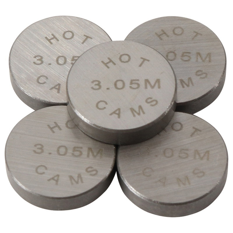Hot Cams Shim Kits 3.050mm Thickness - 5 Pack