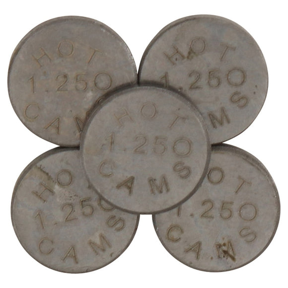 Hot Cams 07-16 CRF 150 R/2016 CRF 150 RB Big Wheel 1.250mm Shim Kit - 5 Pack