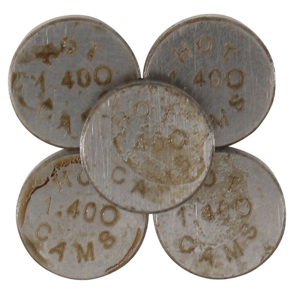 Hot Cams 07-16 CRF 150 R/2016 CRF 150 RB Big Wheel 1.400mm Shim Kit - 5 Pack