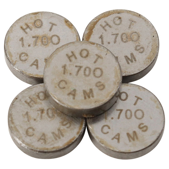 Hot Cams 08-13 Yamaha WR 250 R Dual Sport 250cc 1.70mm Shim Kit - 5 Pack