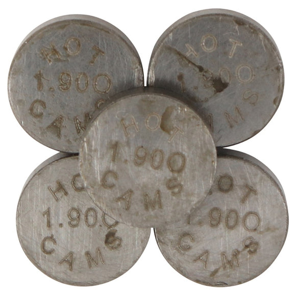 Hot Cams 08-13 Yamaha WR 250 R Dual Sport 250cc 1.90mm Shim Kit - 5 Pack