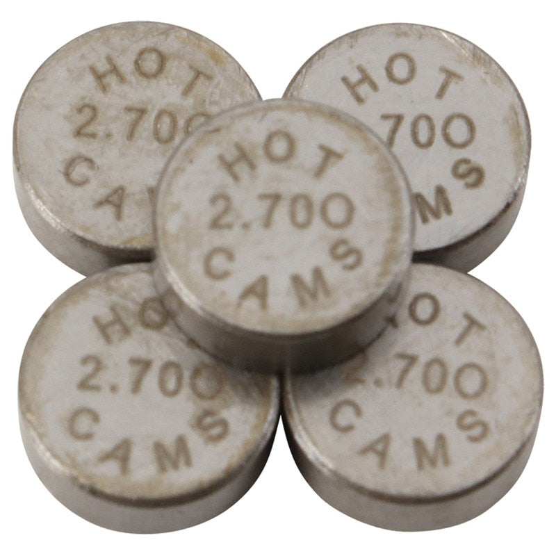 Hot Cams 2008-2013 Yamaha WR 250 R Dual Sport 250cc 2.70mm Shim Kit - 5 Pack
