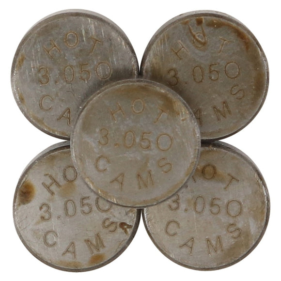 Hot Cams 07-16 CRF 150 R/2016 CRF 150 RB Big Wheel 3.050mm Shim Kit - 5 Pack