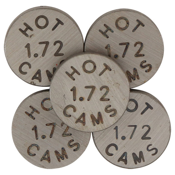 Hot Cams Shim Kits 1.720mm Thickness - 5 Pack