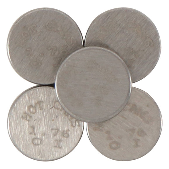 Hot Cams Shim Kits 1.760mm Thickness - 5 Pack