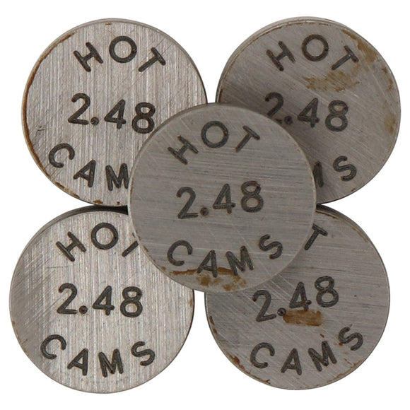 Hot Cams Shim Kits 2.440mm Thickness - 5 Pack