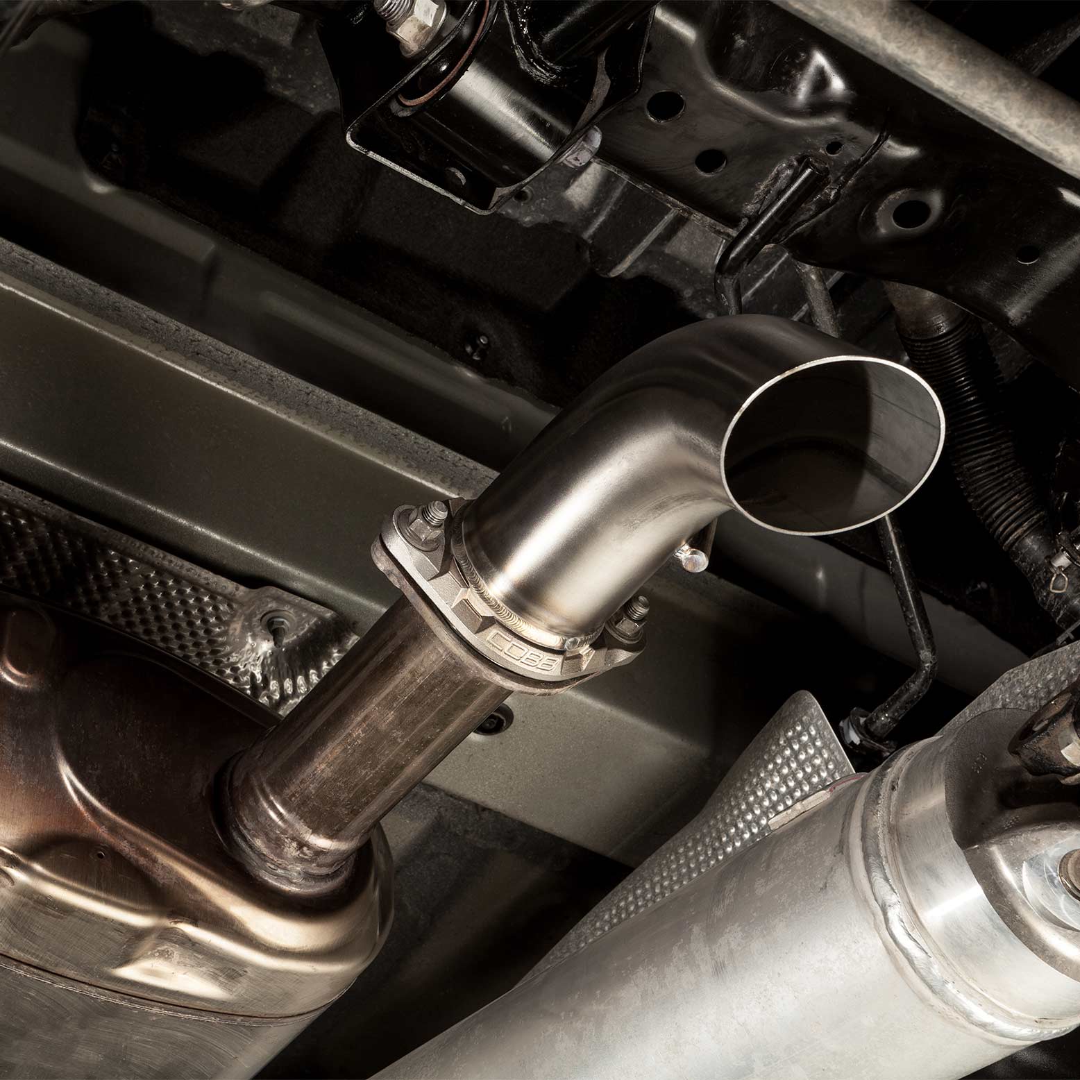 COBB High Clearance Exhaust Turndown for Toyota Tacoma 2024+ - 0