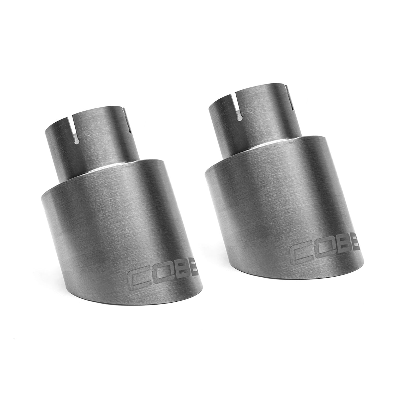 Volkswagen Brushed Titanium Tip Kit Mk7, Mk7.5, Mk8 GTI - 0