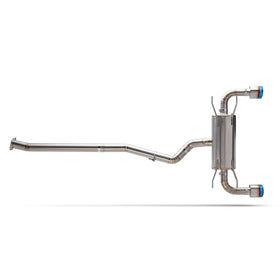TITANIUM CAT-BACK EXHAUST SUBARU BRZ, SCION FR-S, TOYOTA GR86 - 0