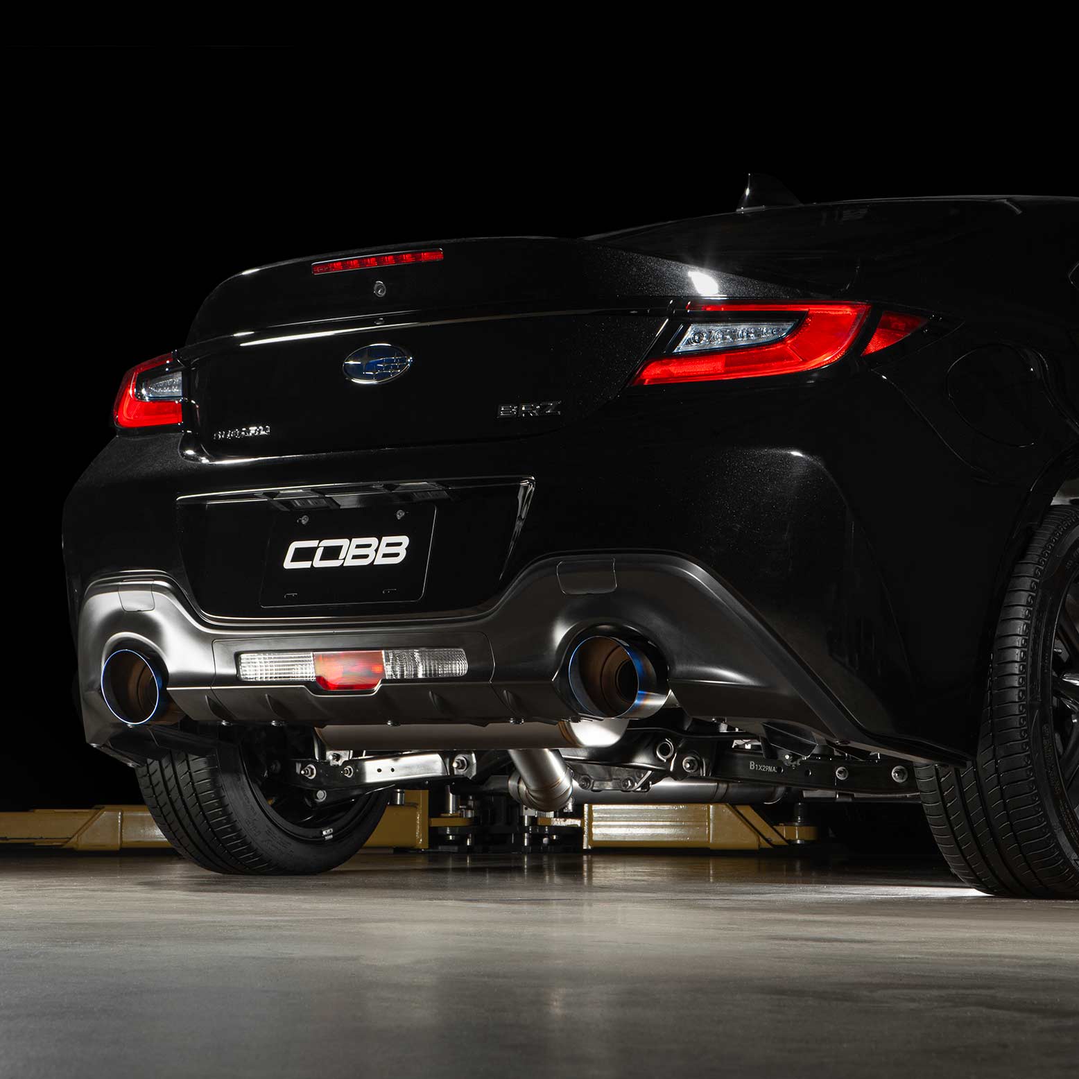 TITANIUM CAT-BACK EXHAUST SUBARU BRZ, SCION FR-S, TOYOTA GR86