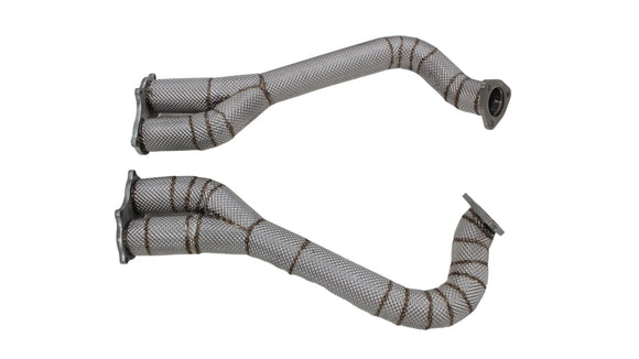 Flat 6 Motorsports Over Axle Pipes - OAP (718 GT4 / Spyder / GTS 4.0)