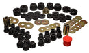 Energy Suspension 85-92 VW Golf/GTI/Jetta / 72-93 Dodge Ramcharger Blk Hyper-flex Master Bushing Set-1