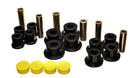 Energy Suspension 02-05 Dodge Ram 1500 2WD Black Rear Leaf Spring Bushing Set-1