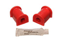 Energy Suspension 00-1/01 Mitsubishi Eclipse FWD Red 16mm Front Sway Bar Bushings-1