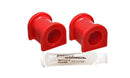 Energy Suspension 03-05 Mitsubishi Lancer EVO 8 Red 22mm Rear Sway Bar Bushings-1