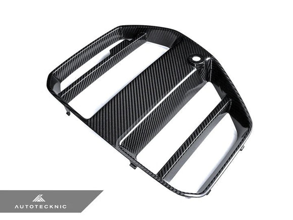 Autotecknic Dry Carbon Podium V1 Front Grille - BMW | G80 M3 | G82/ G83 M4