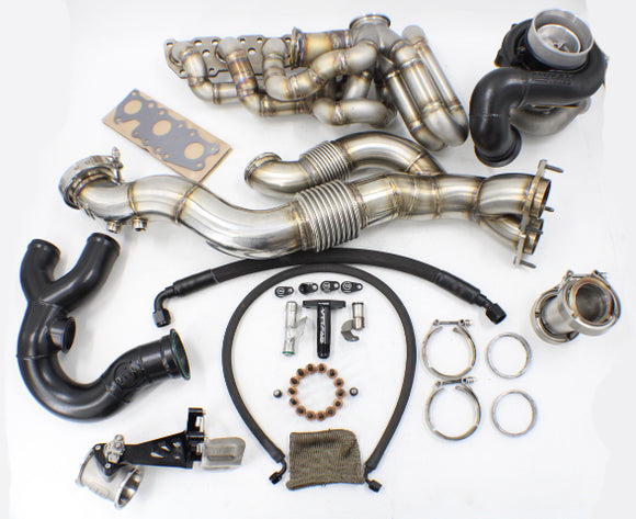 VTT-FAB S55 Factory Control EWG Top Mount Single Turbo kit
