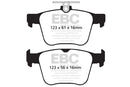 Rear | EBC RedStuff Ceramic Race Brake Pads | 310mm Mk7 Golf R | Audi S3 | TT-S-2