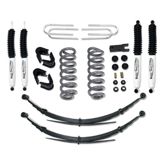 Tuff Country 78-79 Ford Bronco 4x4 4in Lift Kit with Rear Leaf Springs (SX8000 Shocks)