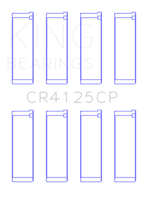 King Subaru EJ20/EJ22/EJ25 (Including Turbo) Performance Rod Bearing (Set of 4) - 0