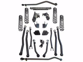 Superlift 18-23 Jeep Wrangler Unlimited 4in JLU Long Arm Kit - Fox 2.0 Shocks