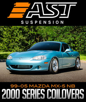 AST SUSPENSION 2000 SERIES COILOVERS: 1999–2005 MAZDA MX-5 (NB) - 0