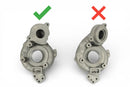 Billet 1.6 / 2.0 TDI Common Rail Turbo Outlet Damper Upgrade (Flat Face Housing)-3