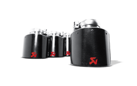 Akrapovic 06-13 Chevrolet Corvette ZO6/ZR1 (C6) Tail Pipe Set (Carbon 125 mm)