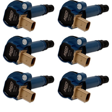 MSD Coil.BLUE.Ford Eco-Boost 3.5L V6. 6-Pk