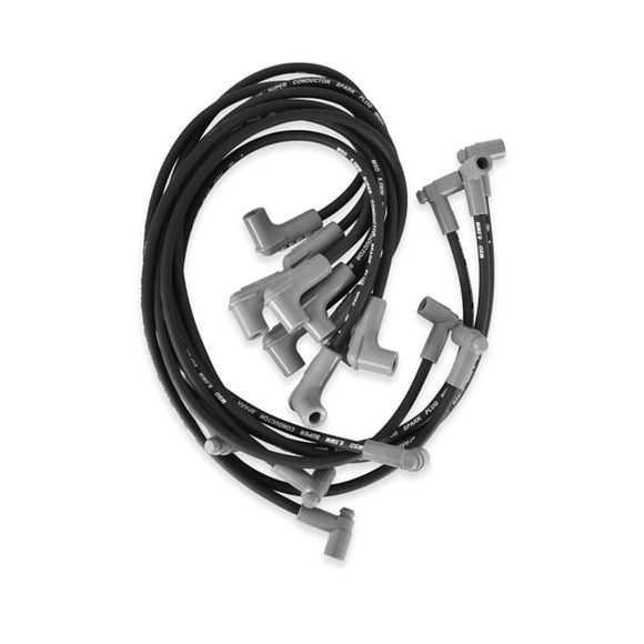 MSD Wire Set. Black Super Conductor. Big Block Chevy with L.P. Distributor
