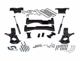 Superlift 07-16 Chevy Silv/GMC Sierra 2WD w/ Cast Steel Control Arms 8in Lift Kit w/ SLF Rear Shocks