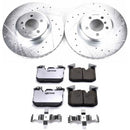 Power Stop 12-20 BMW 335i Front & Rear Z26 Street Warrior Brake Kit-2