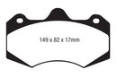 EBC AP Racing Caliper CP7040 (AP Racing Pad CP7040D54) Bluestuff Brake Pads-2