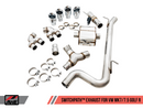 AWE Tuning Mk7 Golf R SwitchPath Exhaust w/Chrome Silver Tips 102mm-6