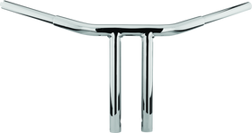 Bikers Choice Throttle By Wire Chrome 10 Inch Straight Tbar Handlebar Custom