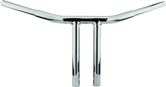 Bikers Choice Throttle By Wire Chrome 10 Inch Straight Tbar Handlebar Custom