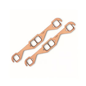 Mr. Gasket Copper Seal Header Gaskets 1955-1991 Chevrolet 262-400 Gen I Small Block. Rectangular Ports